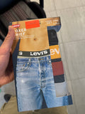 Боксери Levis чорні з кольоровими резинками