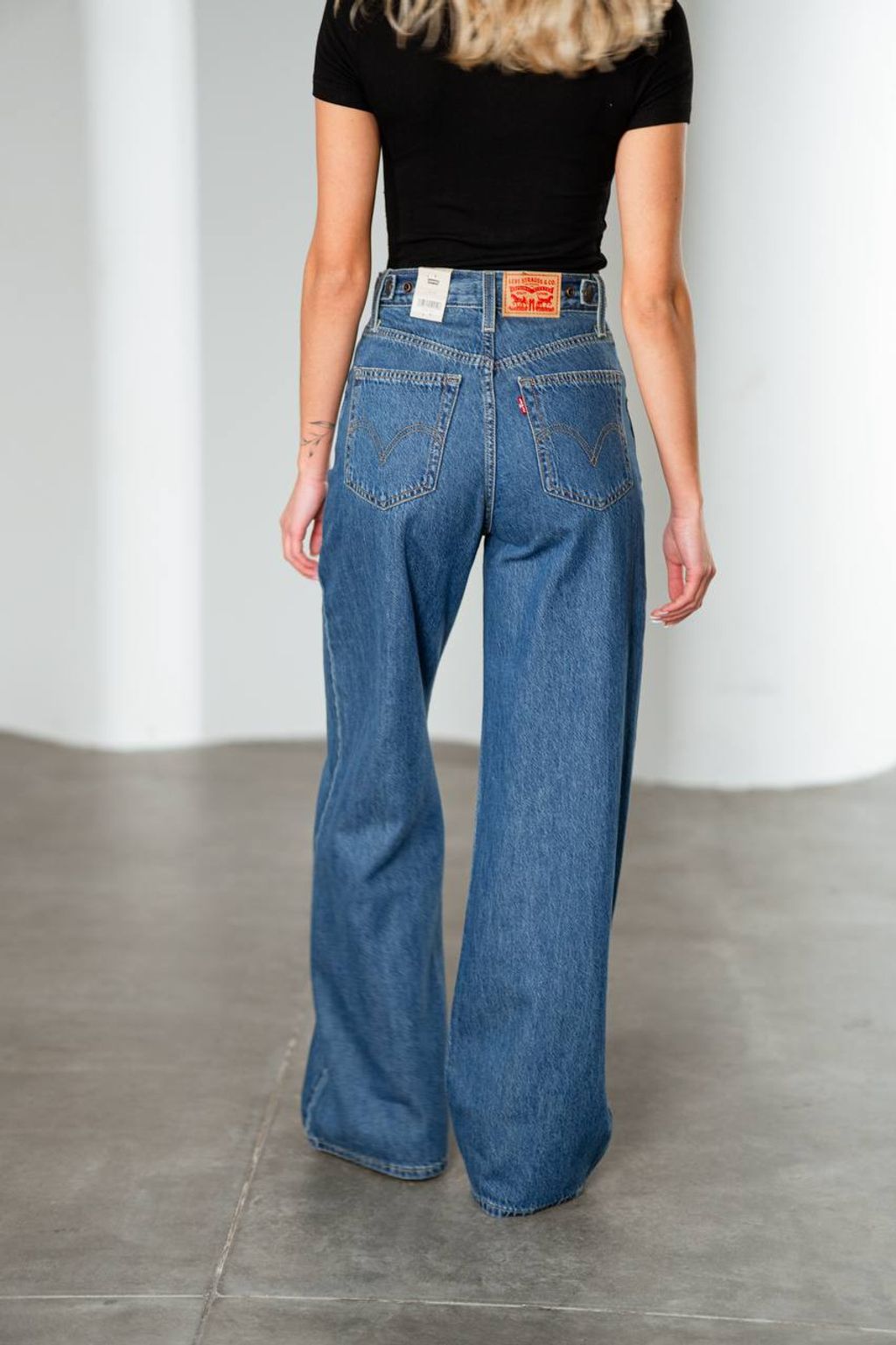 Джинси жіночі Levis Cinch Baggy темніші