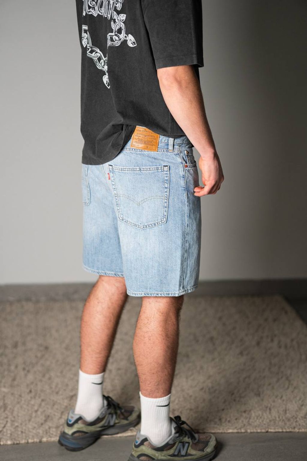 Шорти джинсові Levis світлі 468
