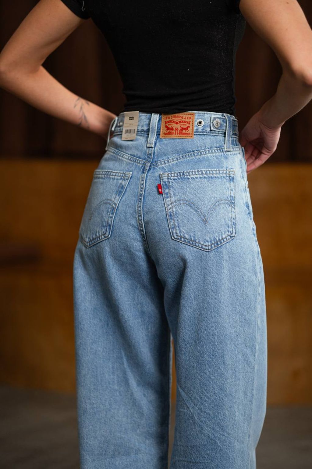 Джинси Levis жіночі Cinch Baggy світліші